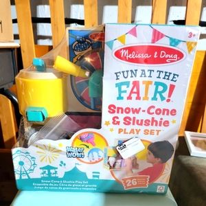 Melissa and Doug Snow-cone & Slushie play set
